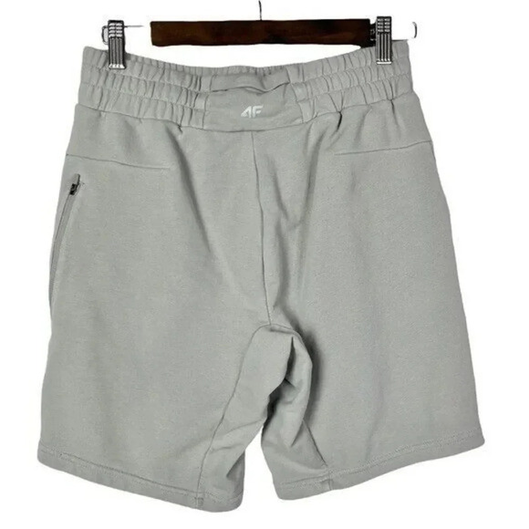 4F X Robert Lewandowski Gray Sweat Athletic Shorts XS - Picture 3 of 5